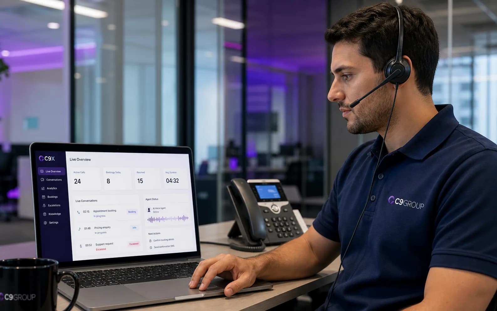 AI Voice Agents by C9X