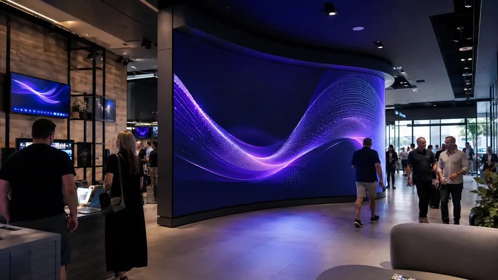 Curved LED Displays