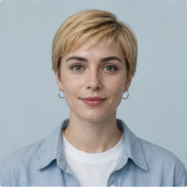 Remote workforce professional profile portrait