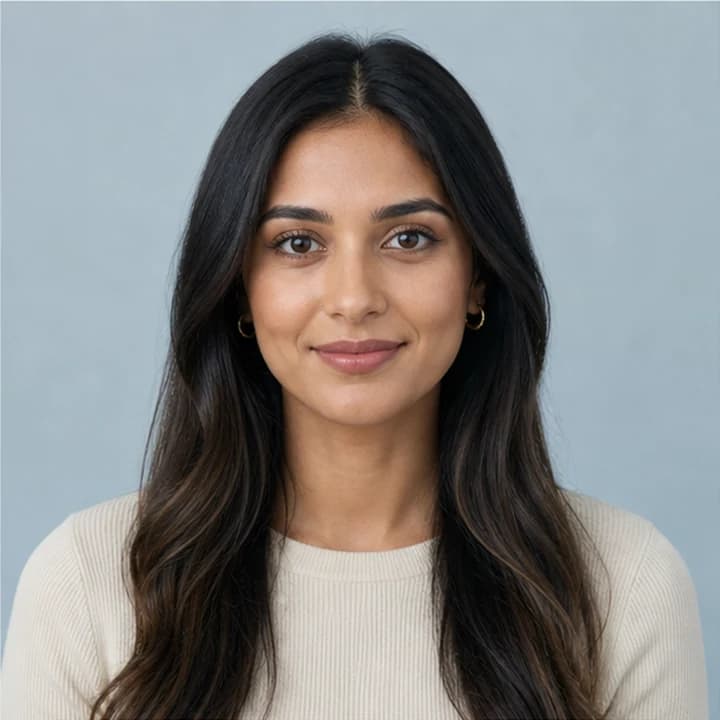 Remote professional candidate portrait