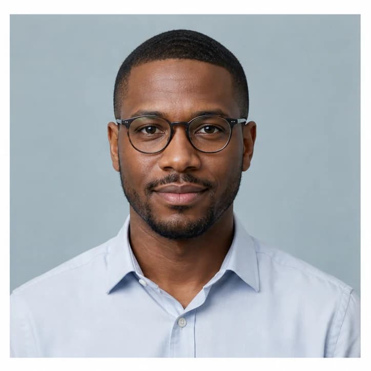Remote candidate professional portrait