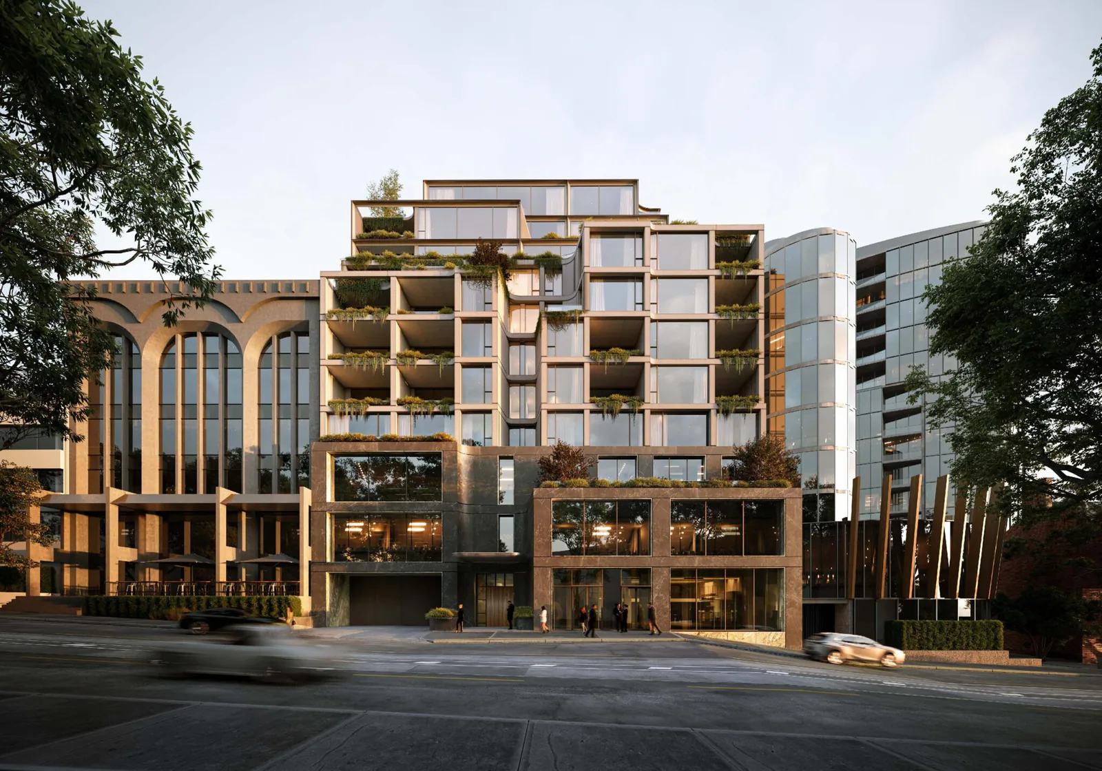 Camberwell House property display suite with immersive Digital Signages